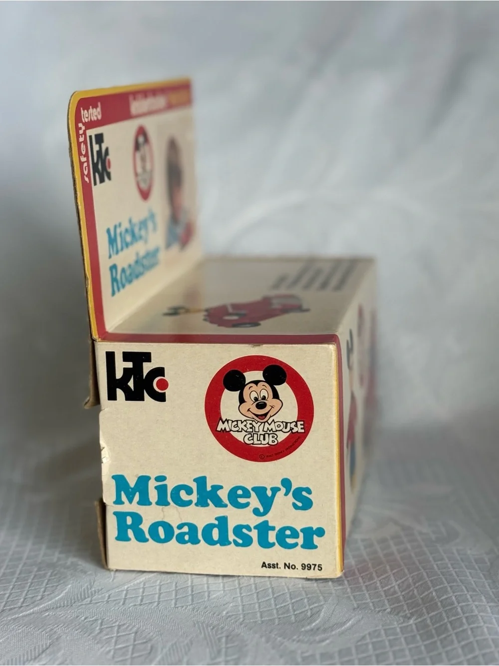 Vintage Knickerbocker Mickey’s Roadster • Sealed Mickey Mouse Club 9975